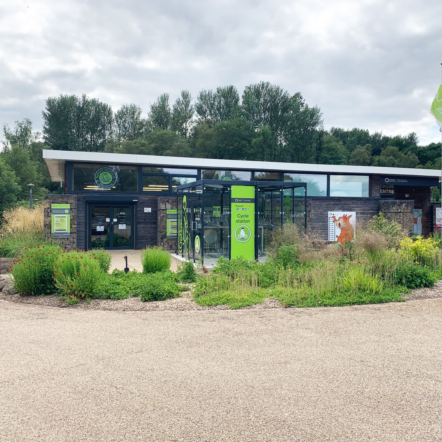 Telford Town Park Cycle Hub